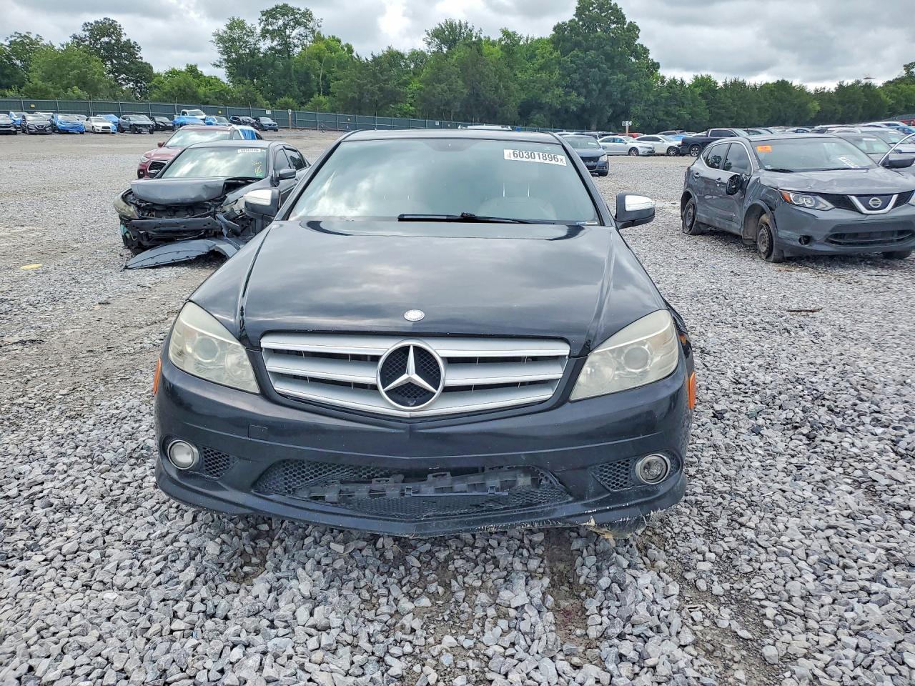 2009 Mercedes-benz C 300 Black vin: WDDGF54X19R054987