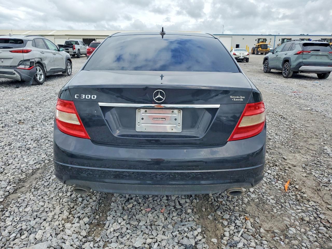 2009 Mercedes-benz C 300 Black vin: WDDGF54X19R054987