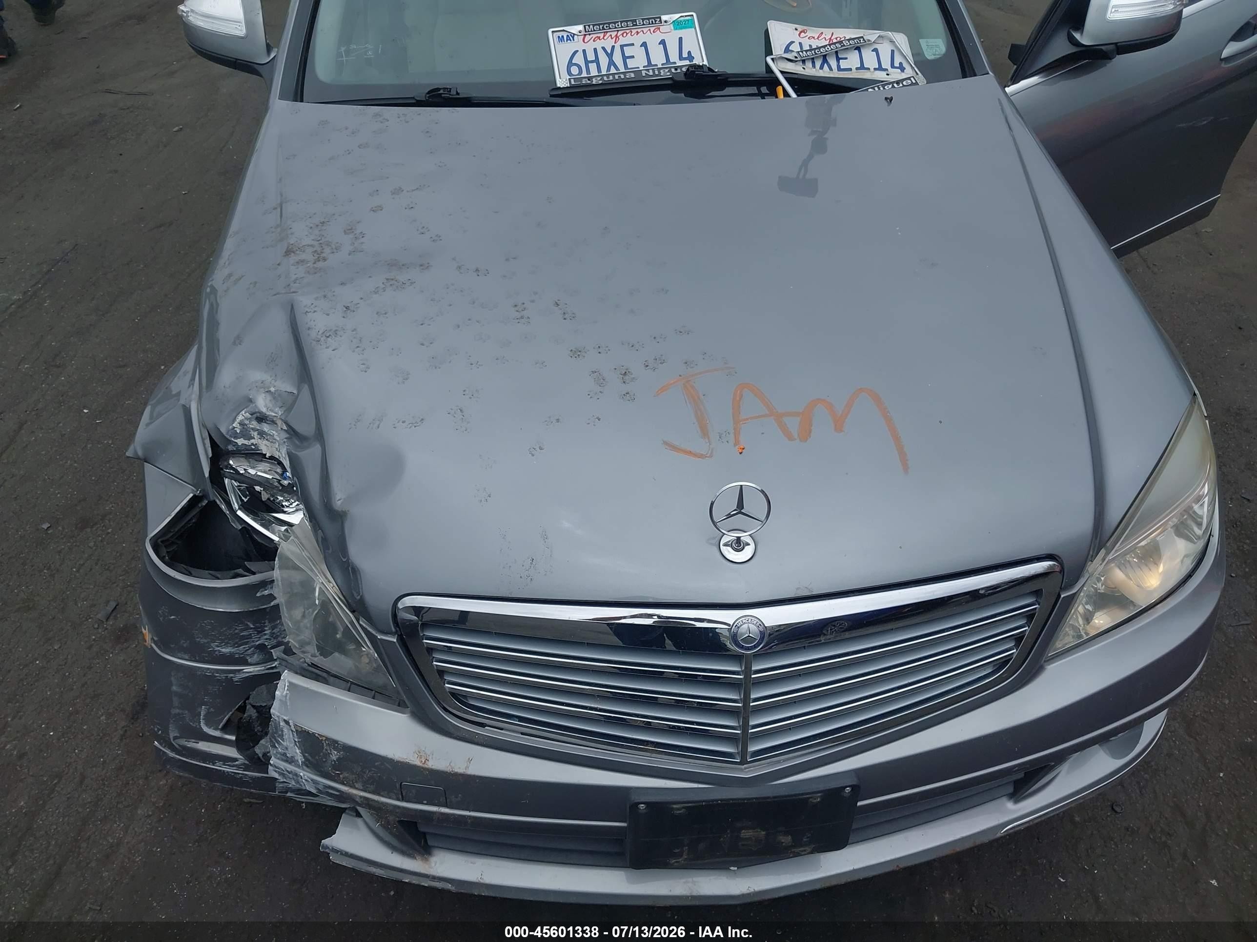 2009 Mercedes-benz C 300 Luxury/sport Silver vin: WDDGF54X19R064077