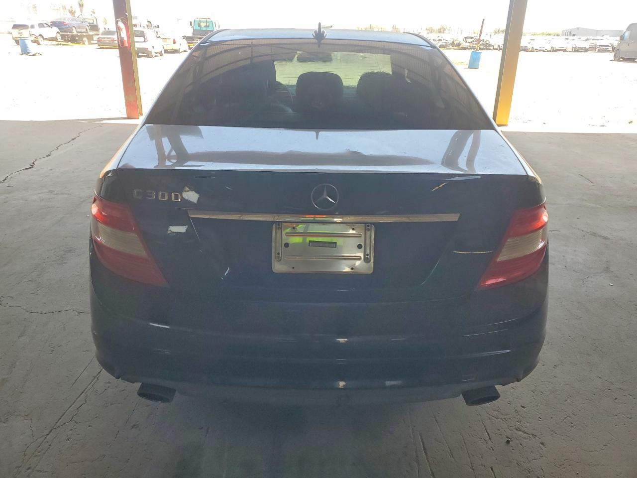 2009 Mercedes-benz C 300 Black vin: WDDGF54X19R078125
