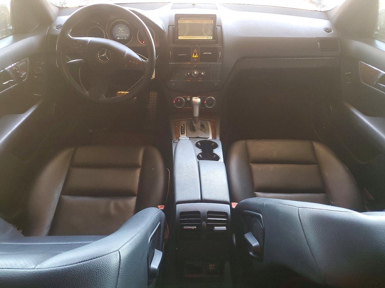 2009 Mercedes-benz C 300 Black vin: WDDGF54X19R078125