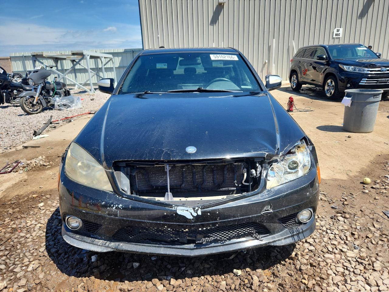 2008 Mercedes-benz C 300 Black vin: WDDGF54X28F067828