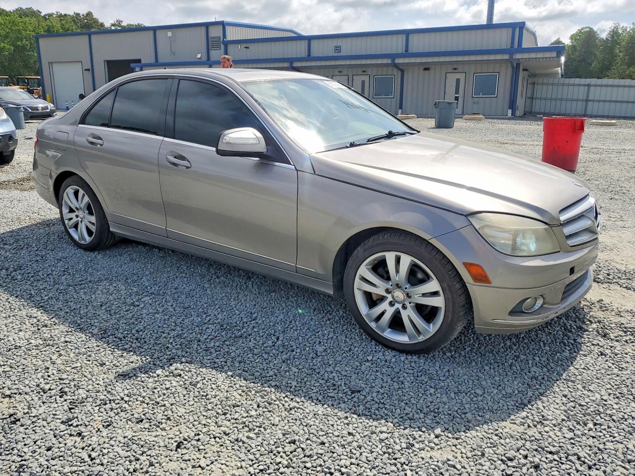 2008 Mercedes-benz C 300 Серебряный vin: WDDGF54X28F076965