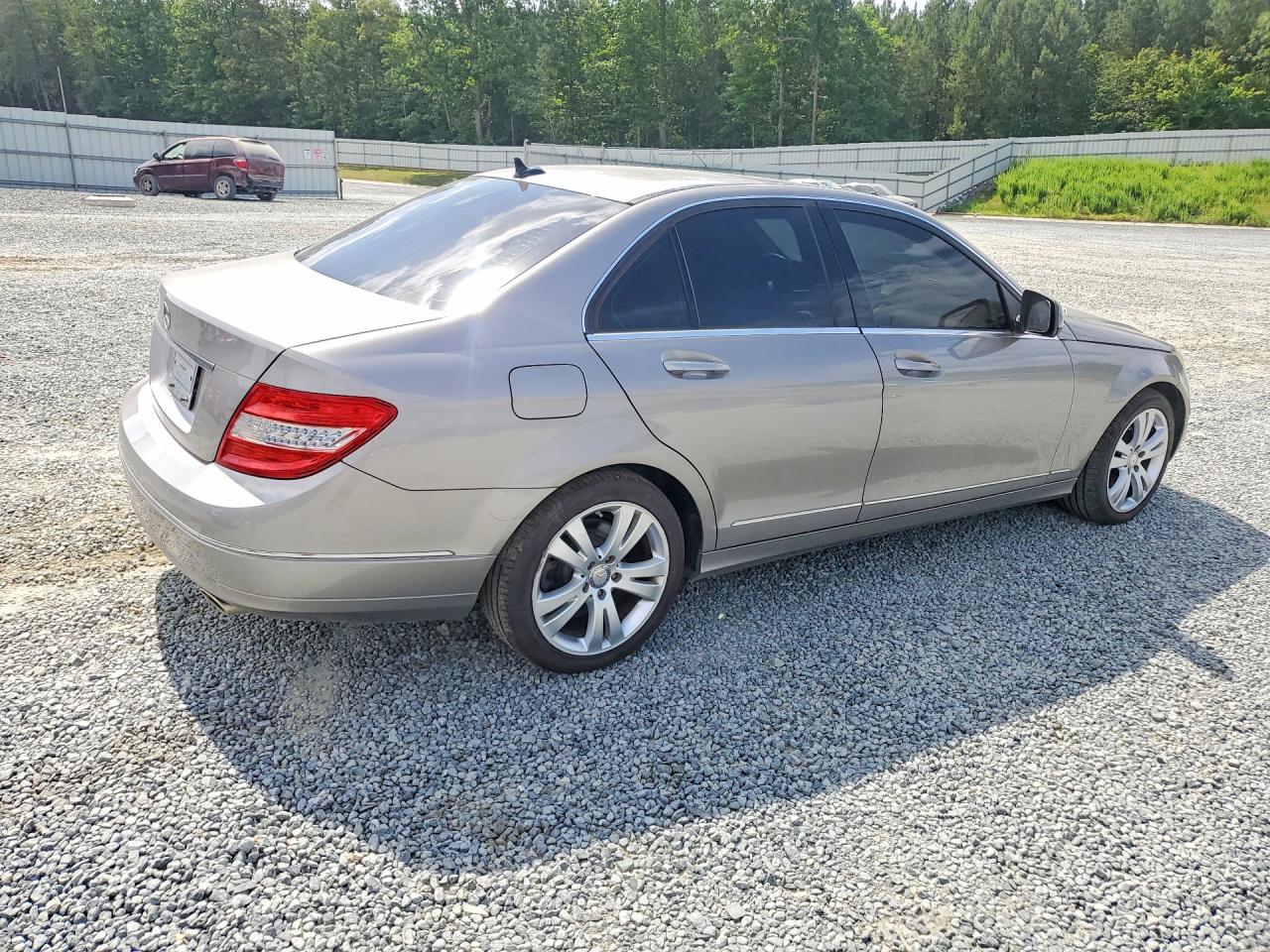2008 Mercedes-benz C 300 Серебряный vin: WDDGF54X28F076965