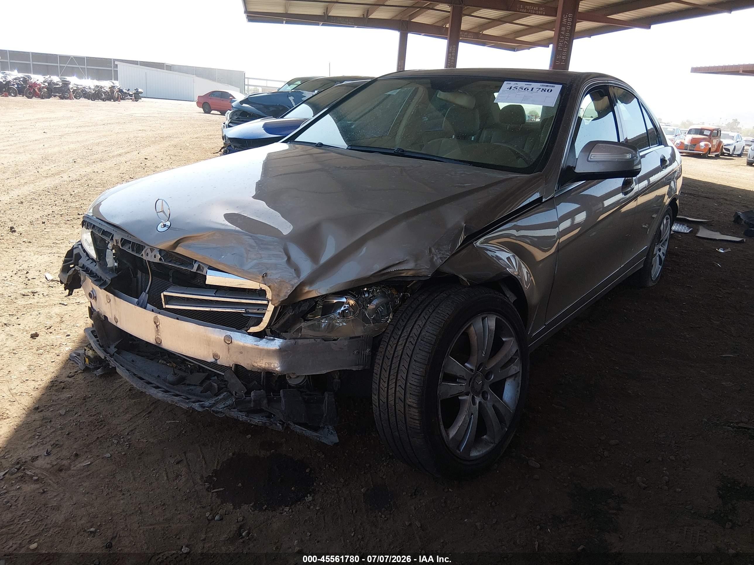 2008 Mercedes-benz C 300 Luxury/sport Champagne vin: WDDGF54X28F181442