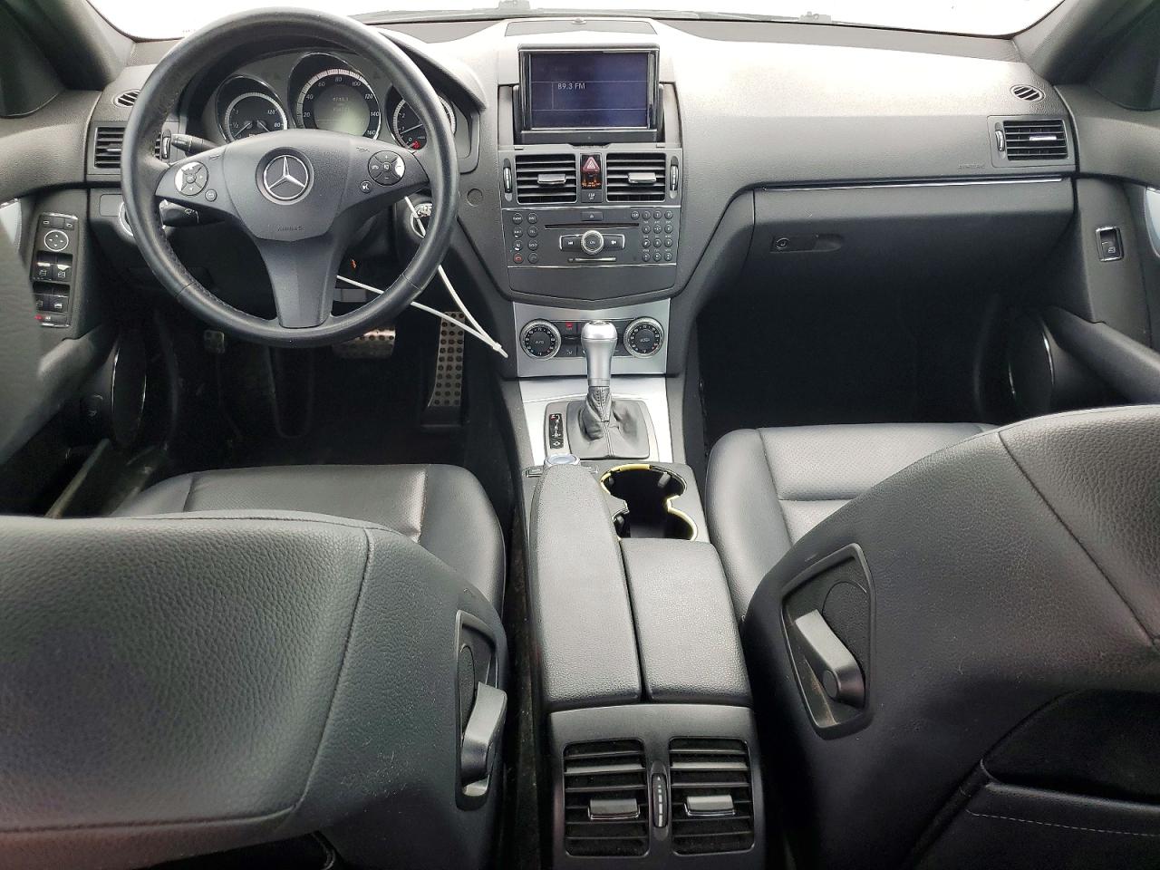 2009 Mercedes-benz C 300 Черный vin: WDDGF54X29R070468