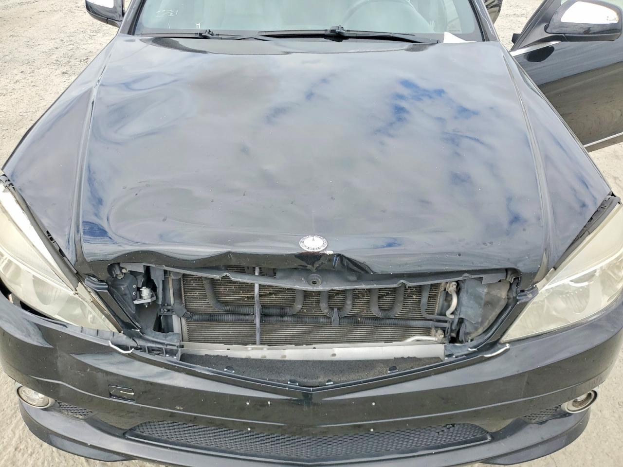 2009 Mercedes-benz C 300 Черный vin: WDDGF54X29R070468