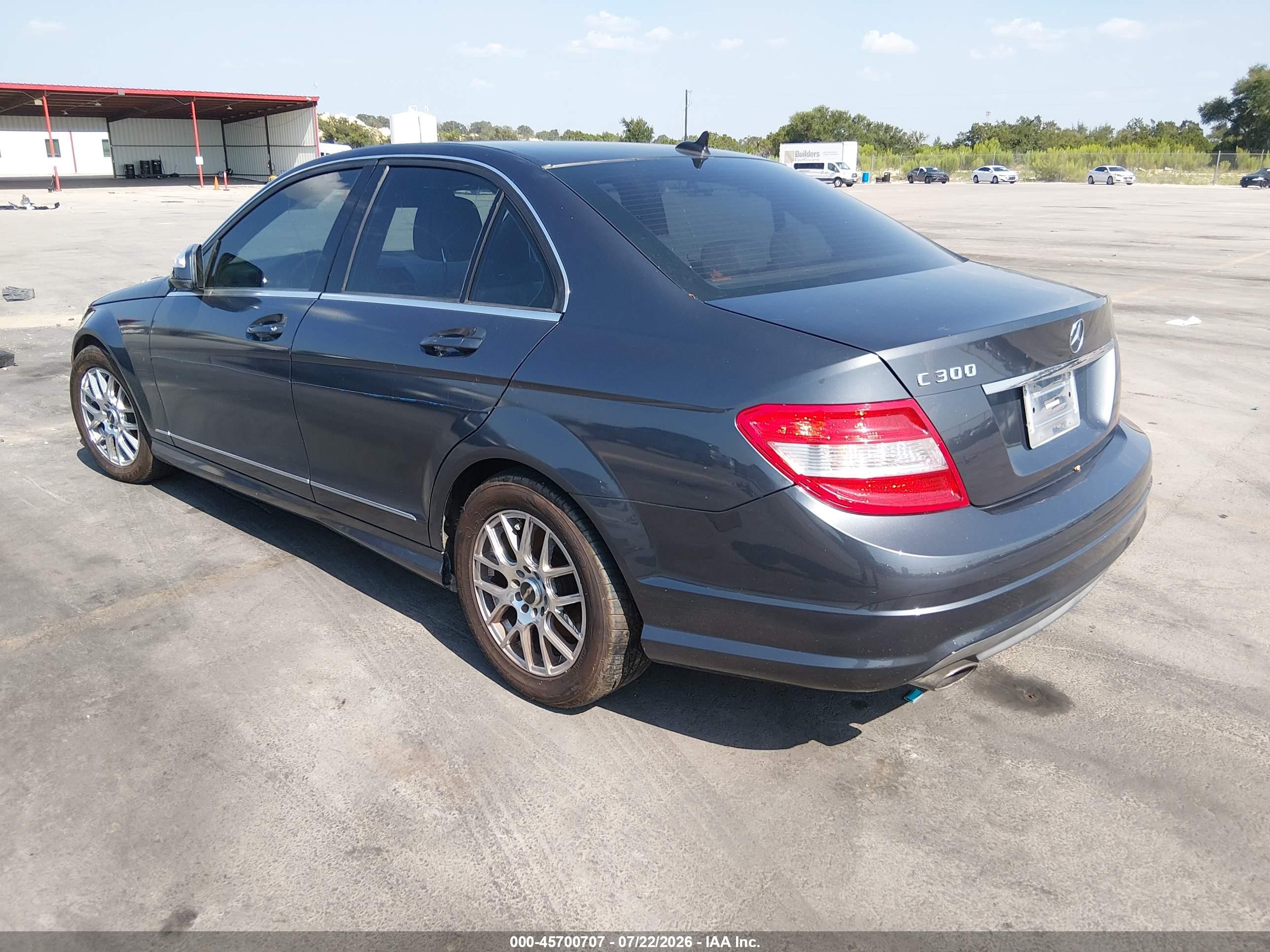 2008 Mercedes-benz C 300 Luxury/sport Gray vin: WDDGF54X38F137577