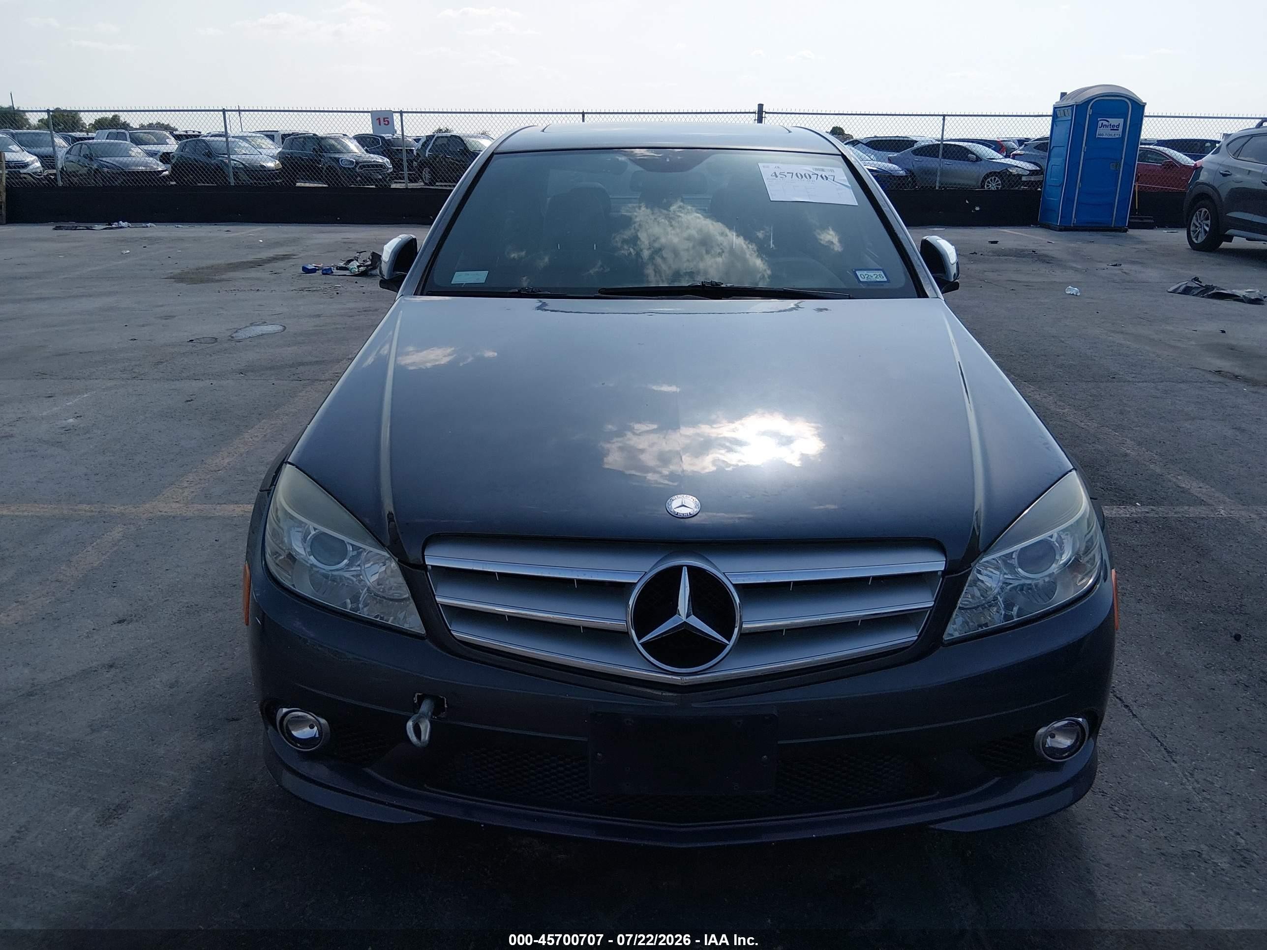 2008 Mercedes-benz C 300 Luxury/sport Gray vin: WDDGF54X38F137577