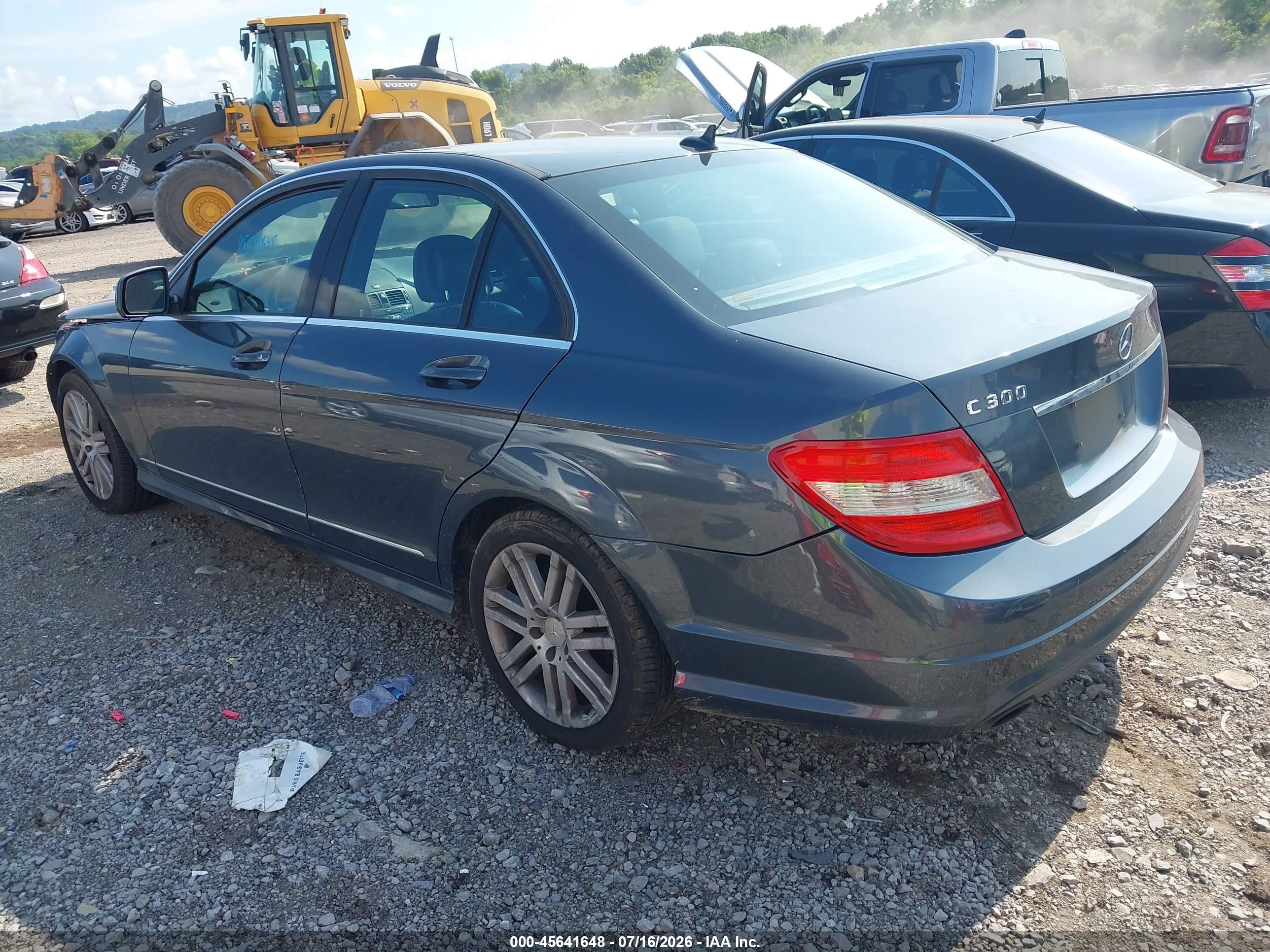 2008 Mercedes-benz C 300 Luxury/sport Gray vin: WDDGF54X38R017597