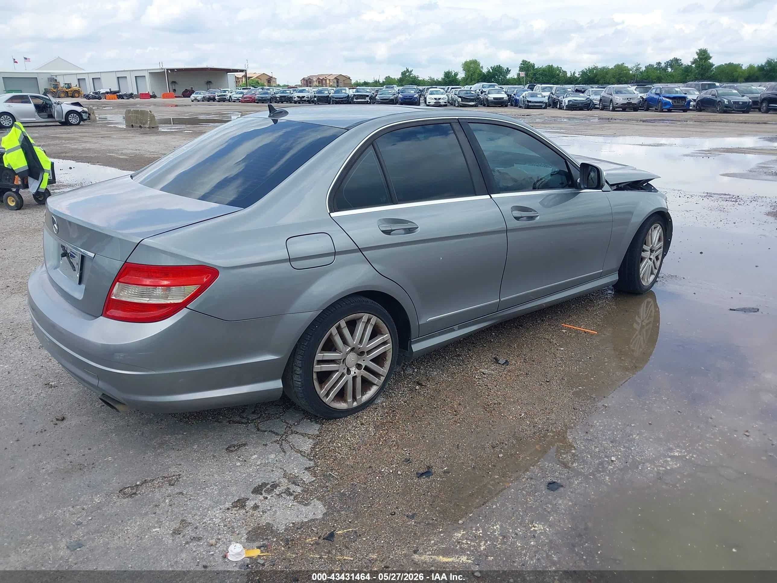 2008 Mercedes-benz C 300 Sport Серебряный vin: WDDGF54X38R018152