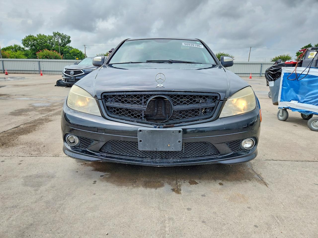 2009 Mercedes-benz C 300 Black vin: WDDGF54X39R071273