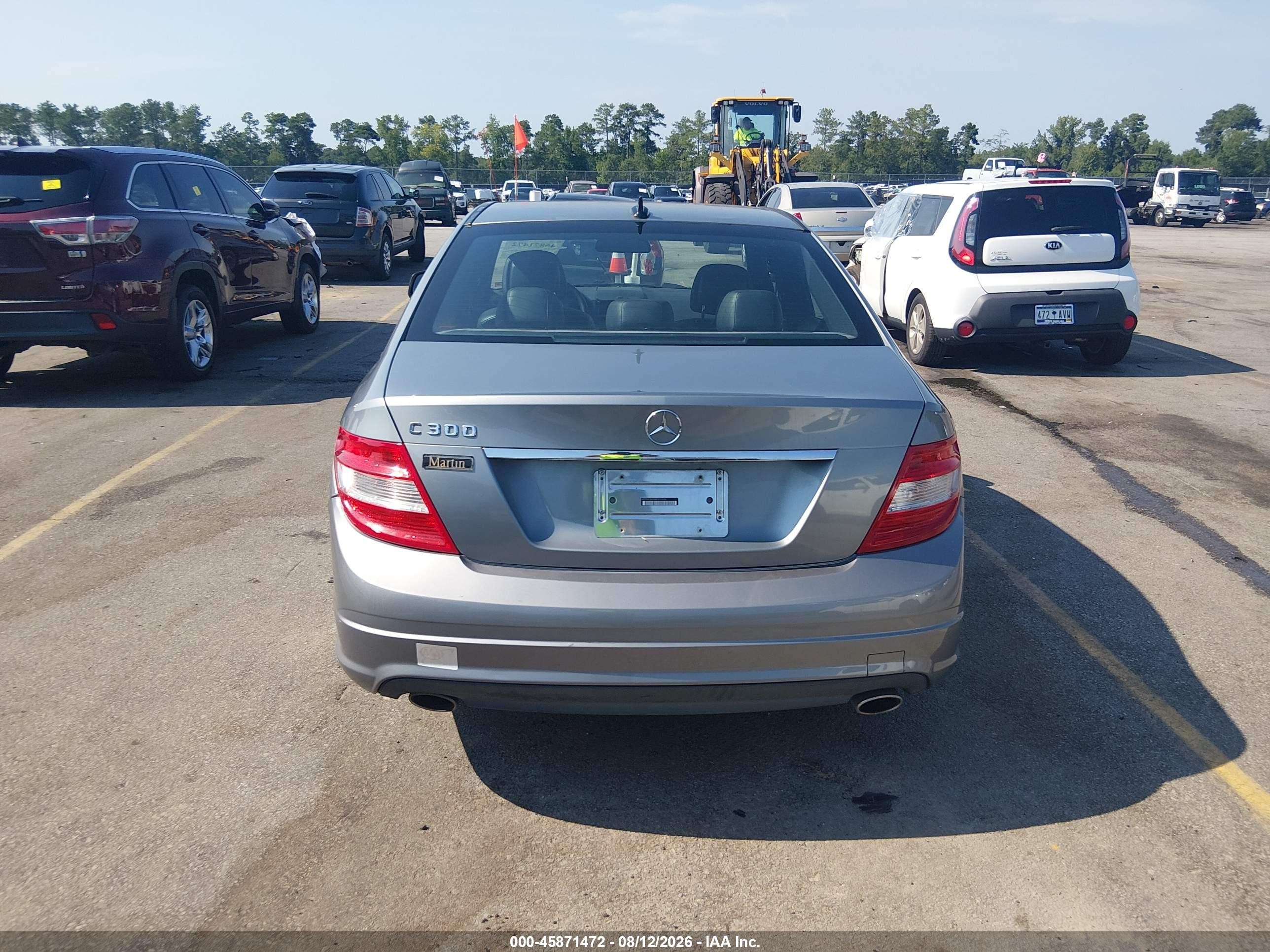 2008 Mercedes-benz C 300 Luxury/sport Silver vin: WDDGF54X48F020686