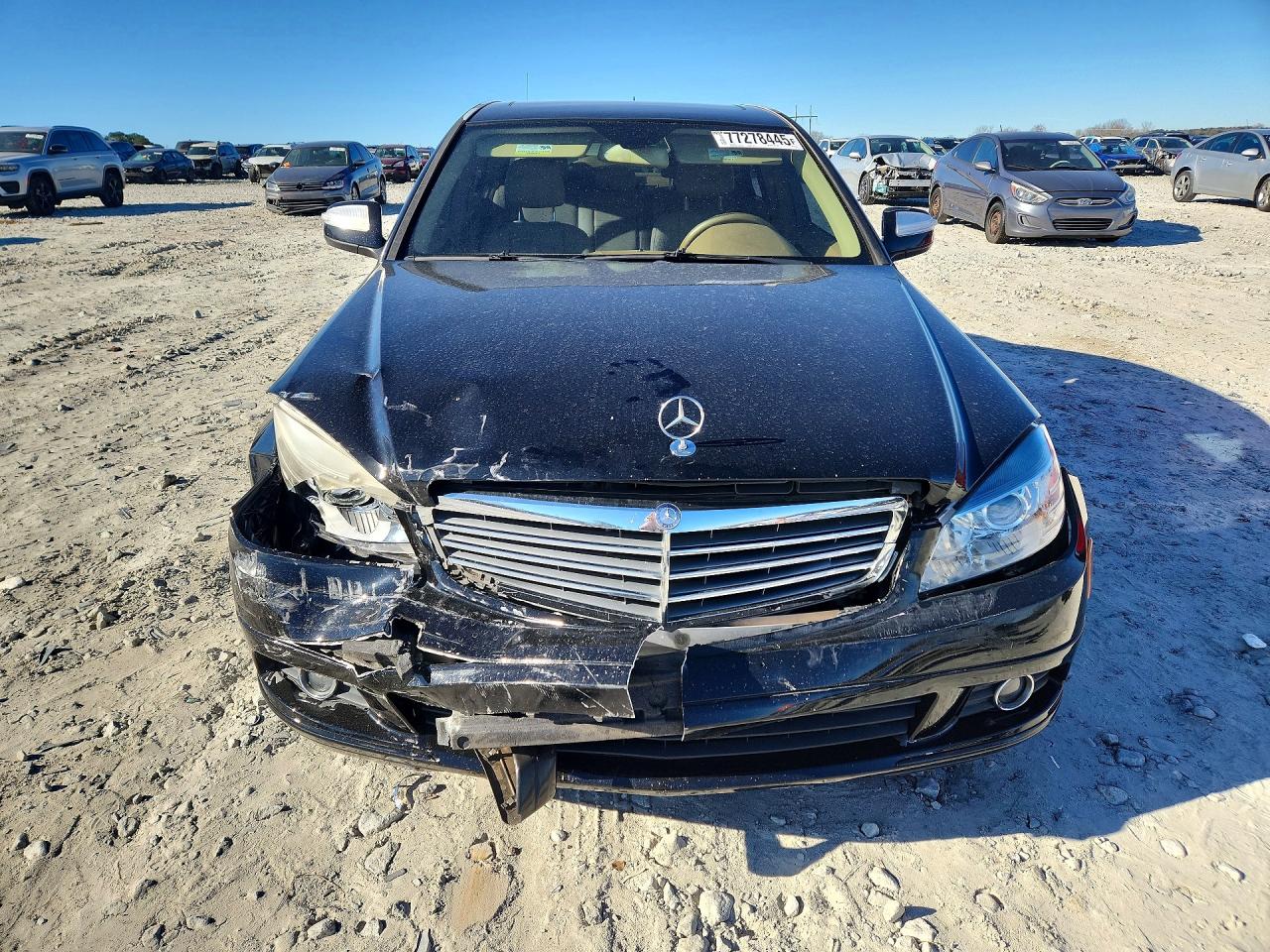 2008 Mercedes-benz C 300 Черный vin: WDDGF54X48F071301