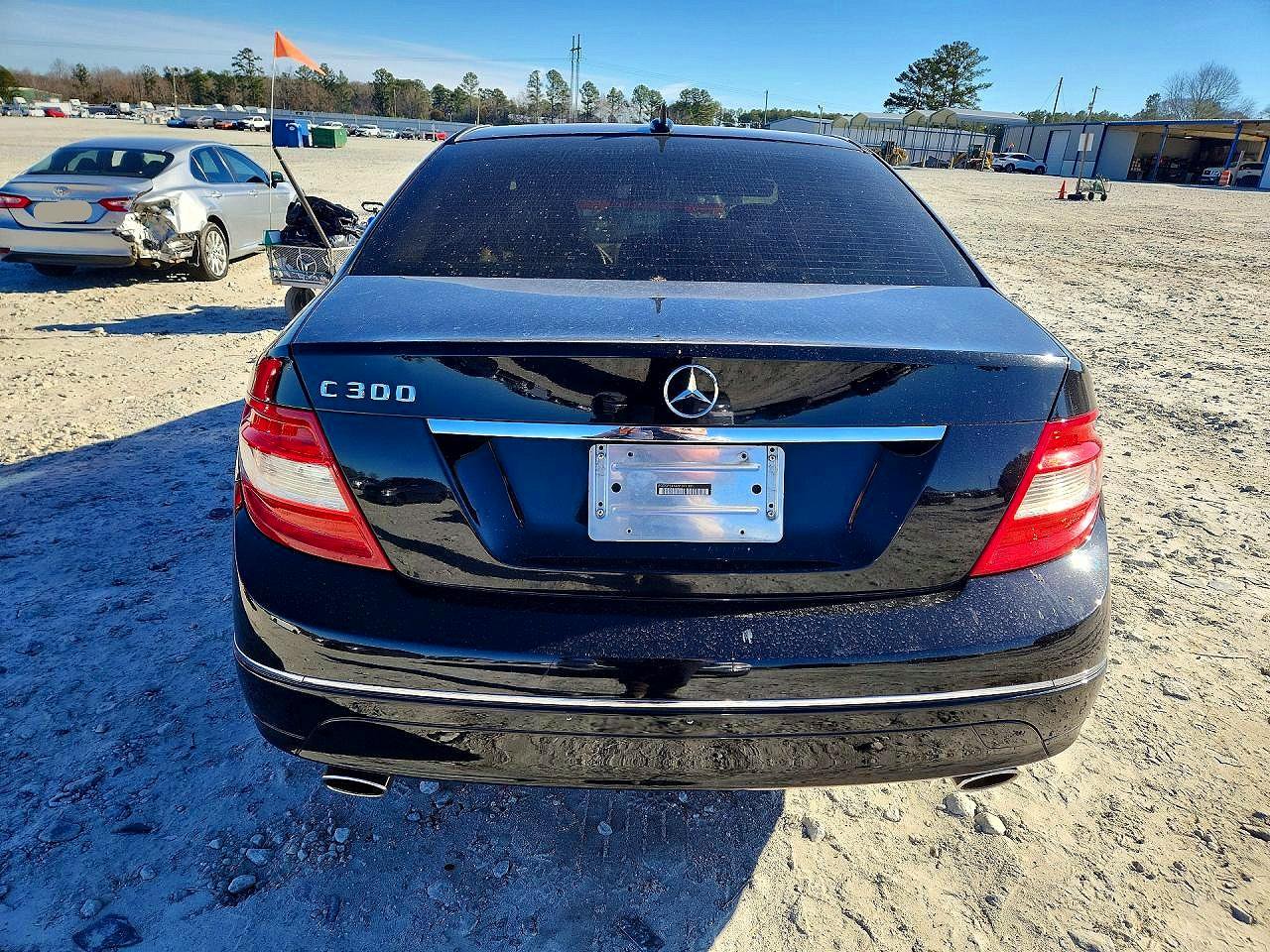2008 Mercedes-benz C 300 Черный vin: WDDGF54X48F071301