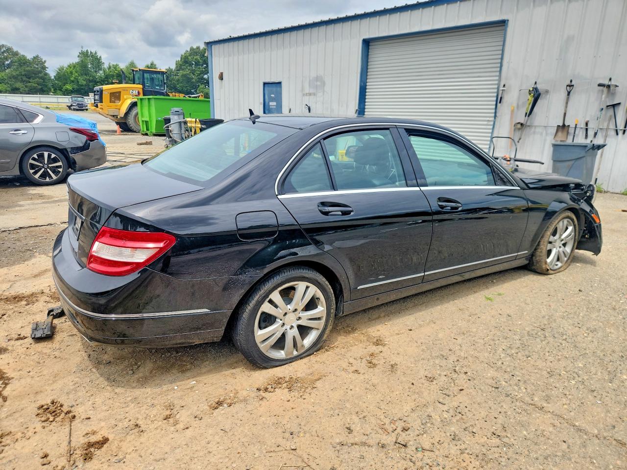 2009 Mercedes-benz C 300 Black vin: WDDGF54X49F204673