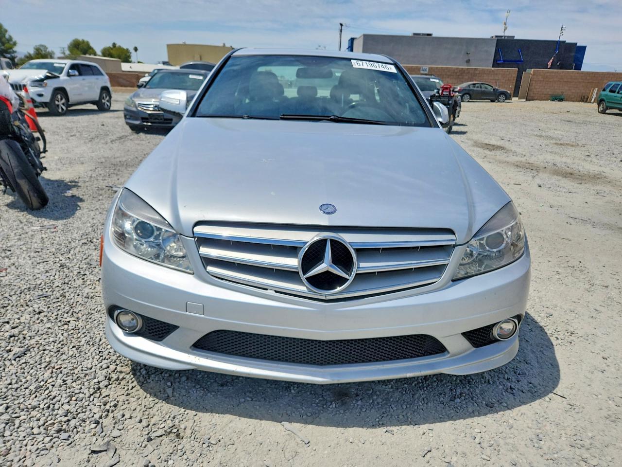 2009 Mercedes-benz C 300 Silver vin: WDDGF54X49R059830