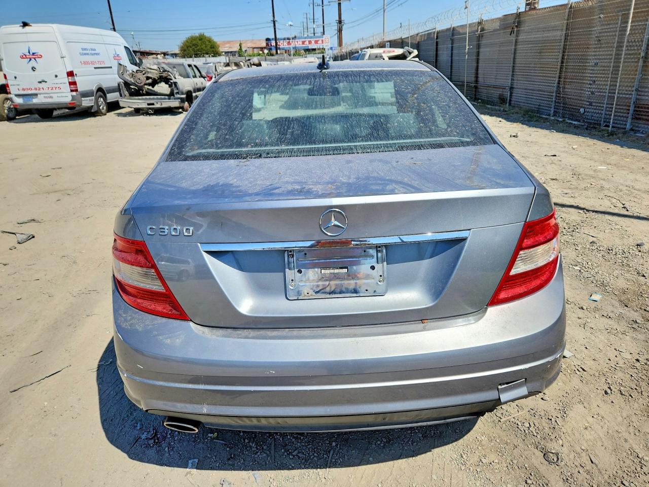 2008 Mercedes-benz C 300 Gray vin: WDDGF54X58F057715