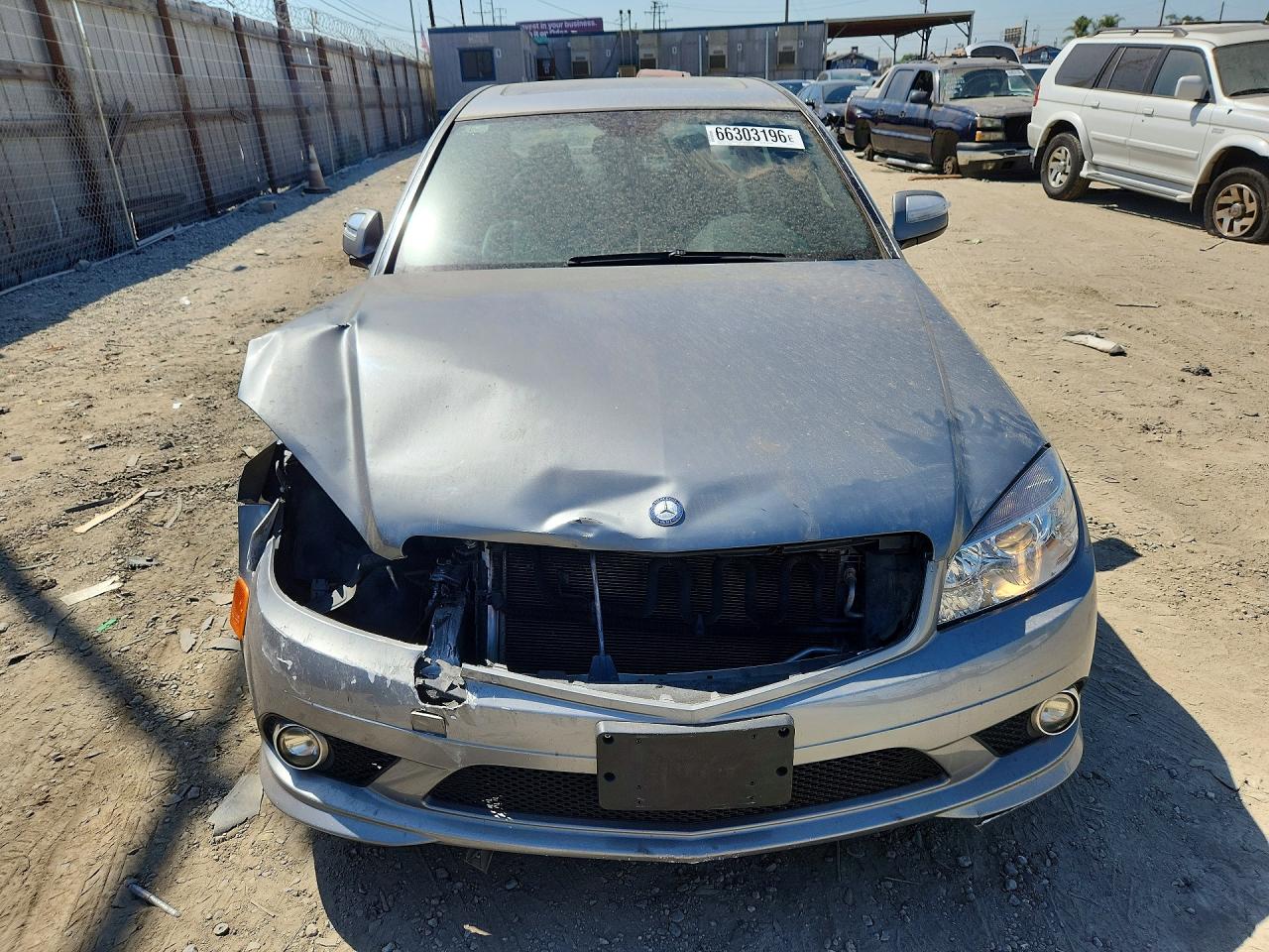 2008 Mercedes-benz C 300 Gray vin: WDDGF54X58F057715