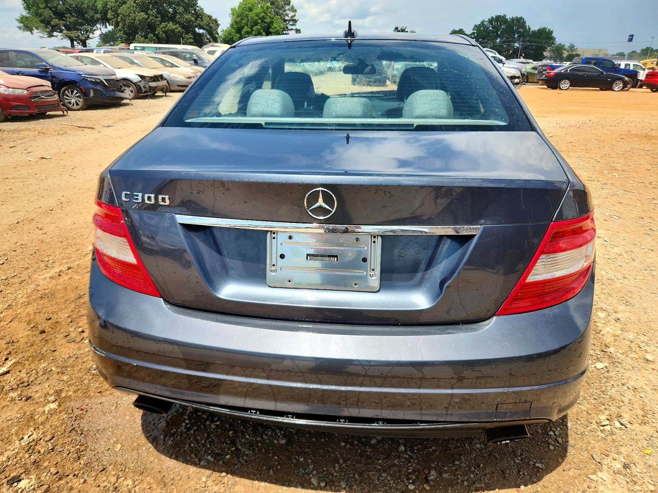 2008 Mercedes-benz C 300 Gray vin: WDDGF54X58F074692