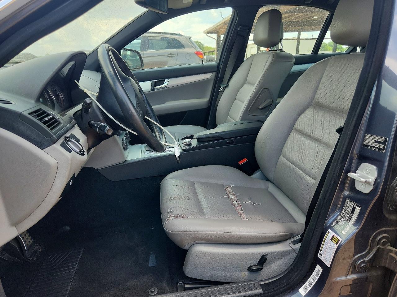 2008 Mercedes-benz C 300 Gray vin: WDDGF54X58F074692