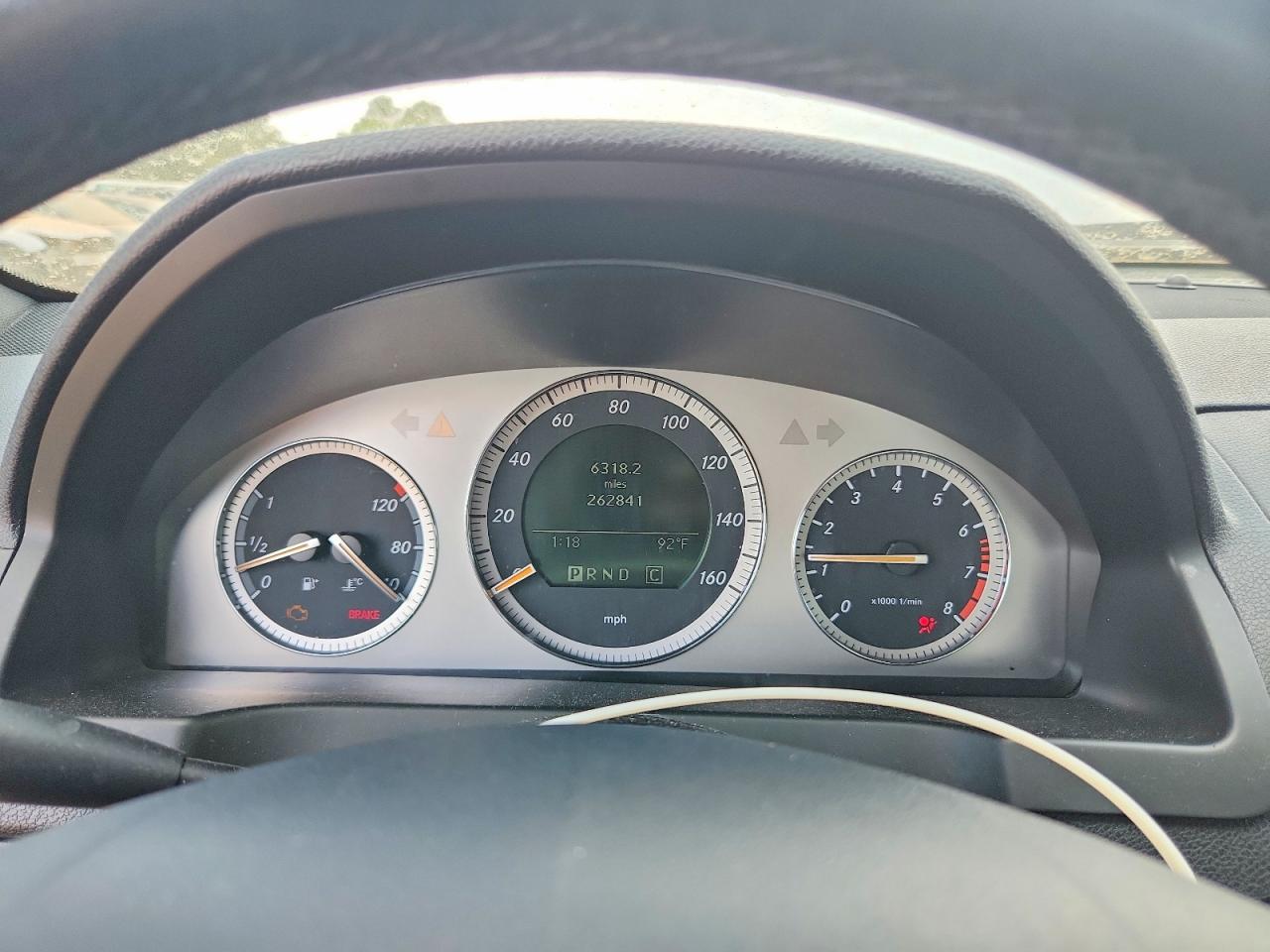 2008 Mercedes-benz C 300 Gray vin: WDDGF54X58F074692