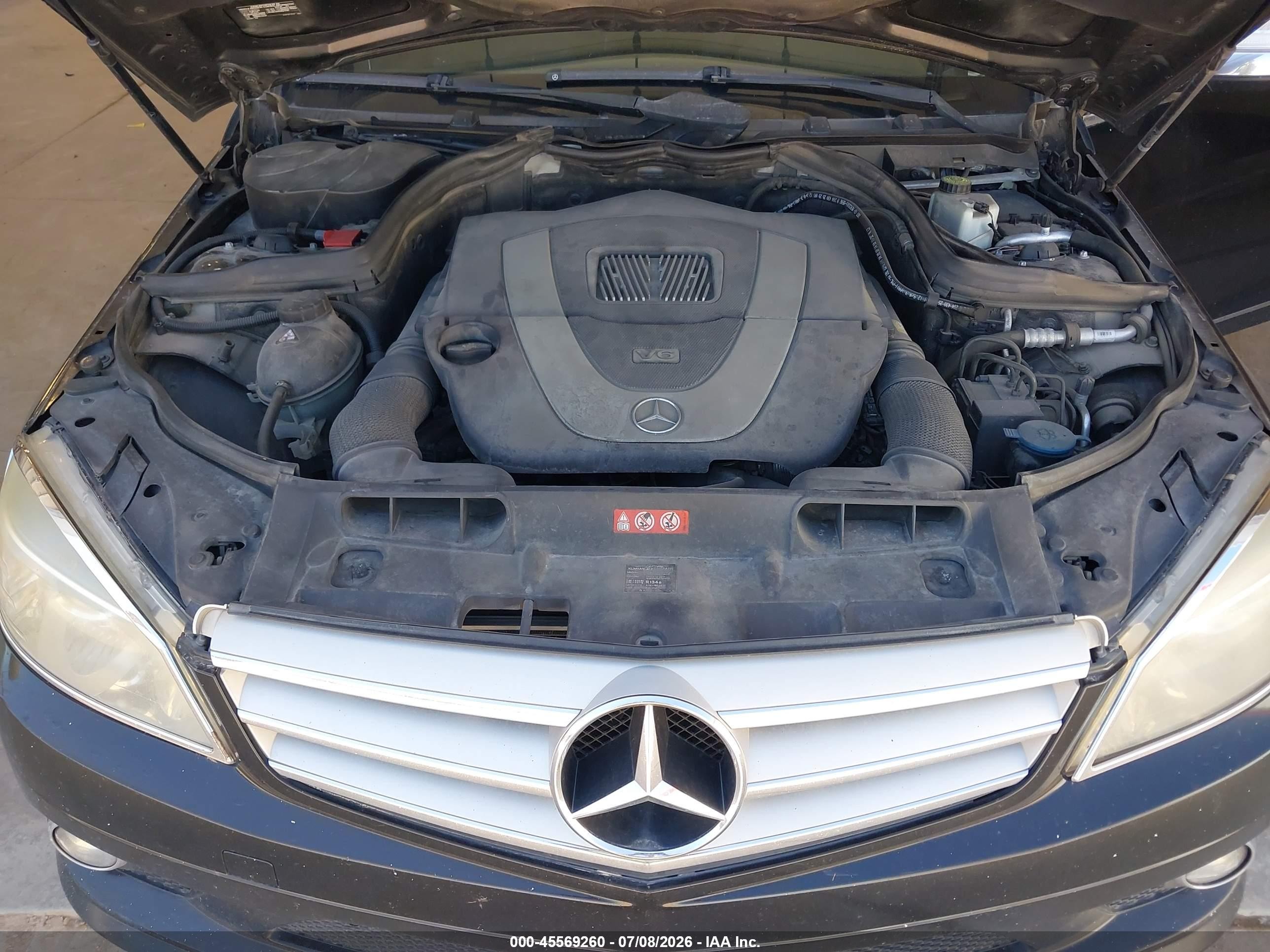 2008 Mercedes-benz C 300 Luxury/sport Black vin: WDDGF54X58F077043