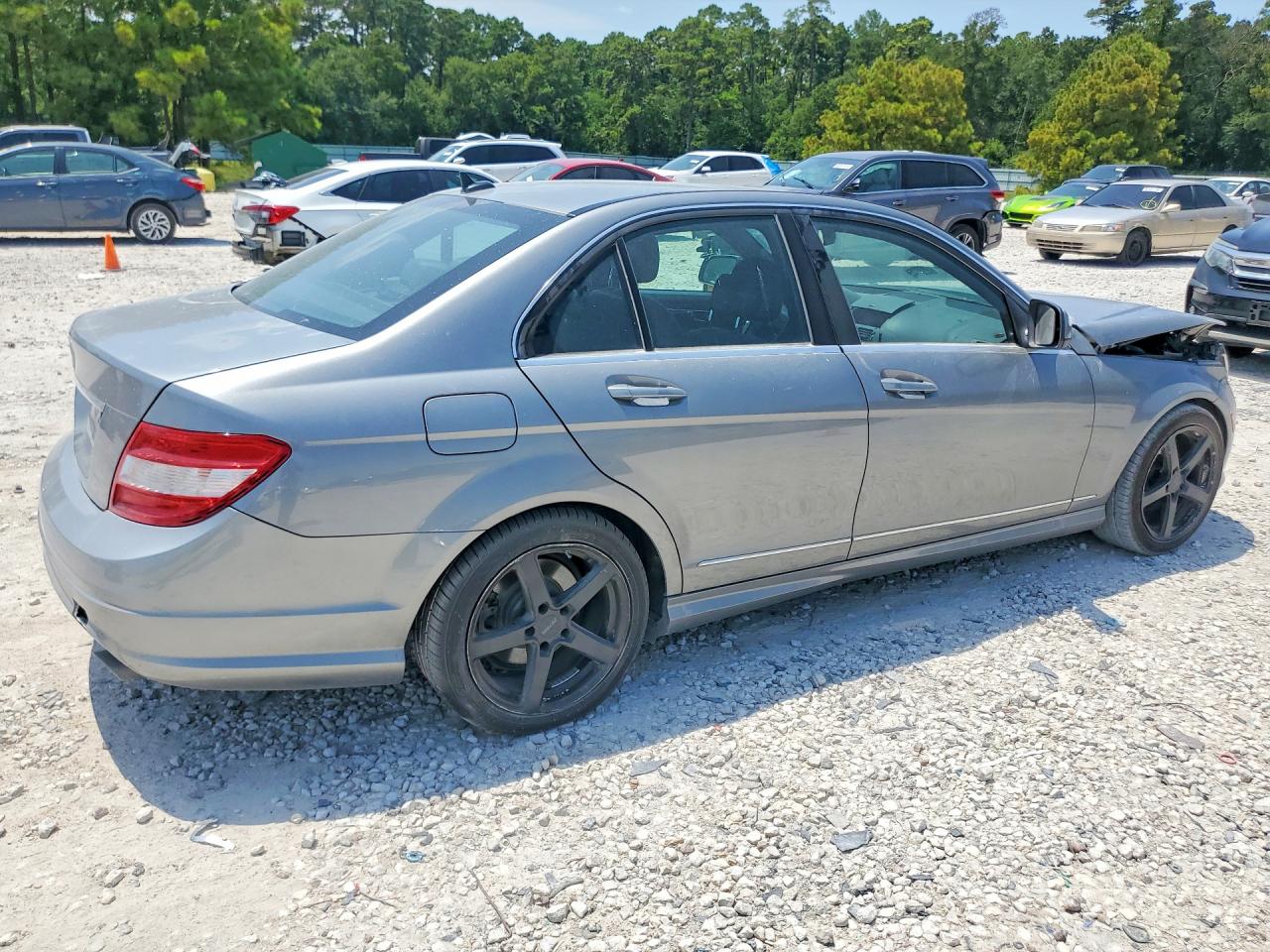 2009 Mercedes-benz C 300 Серый vin: WDDGF54X59R071520