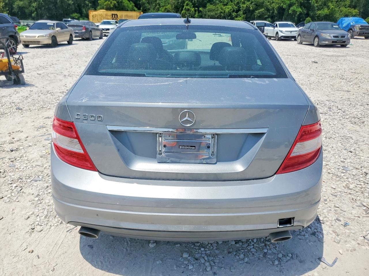 2009 Mercedes-benz C 300 Серый vin: WDDGF54X59R071520