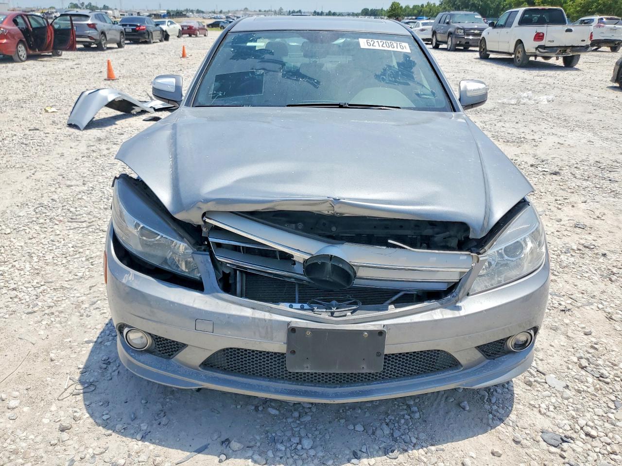 2009 Mercedes-benz C 300 Серый vin: WDDGF54X59R071520