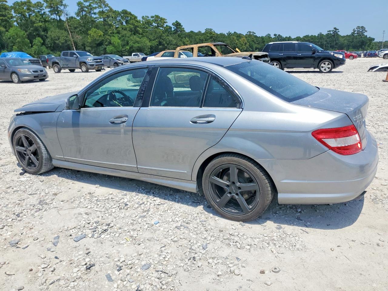2009 Mercedes-benz C 300 Серый vin: WDDGF54X59R071520