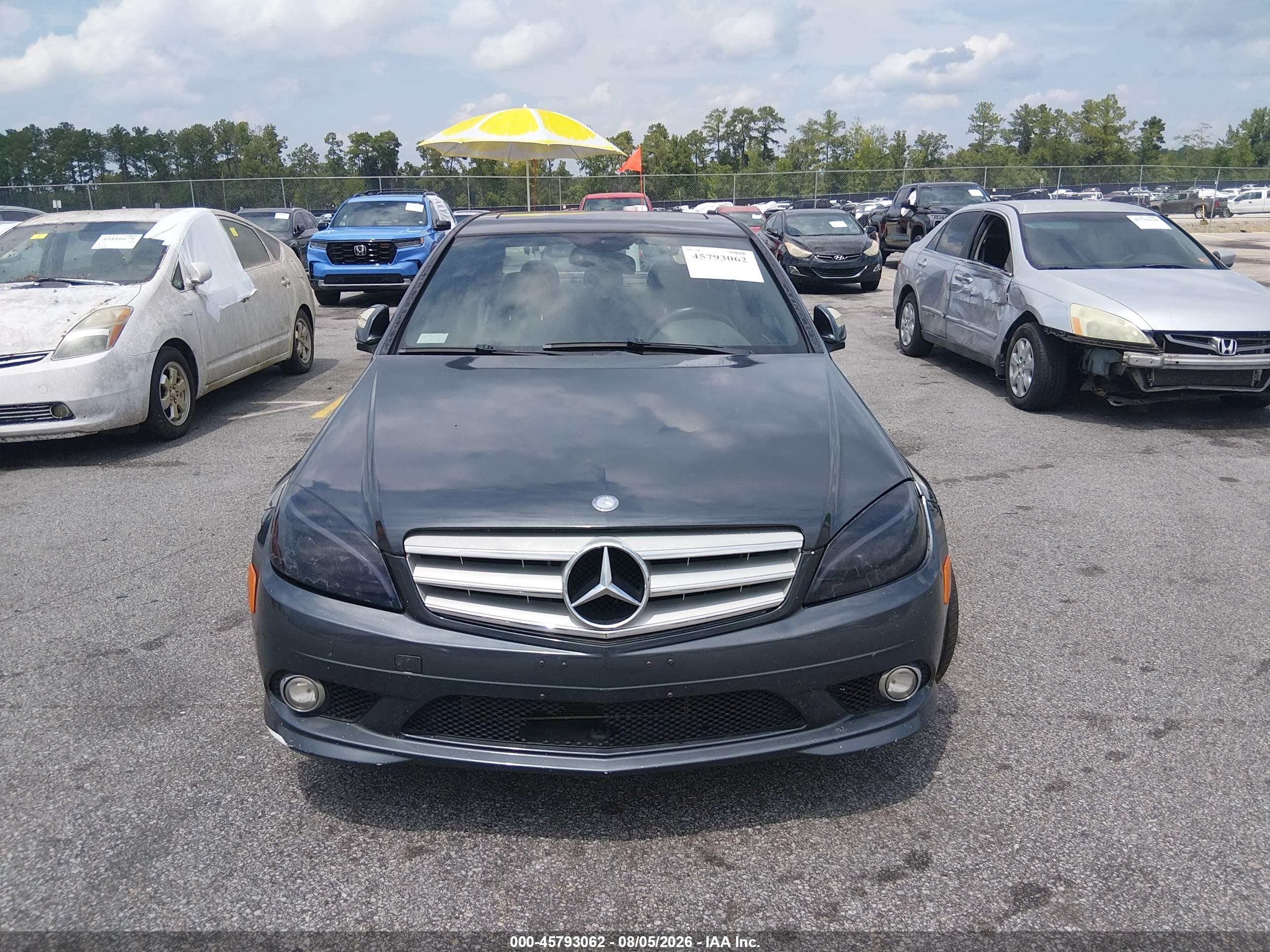 2008 Mercedes-benz C 300 Luxury/sport Blue vin: WDDGF54X68F076015