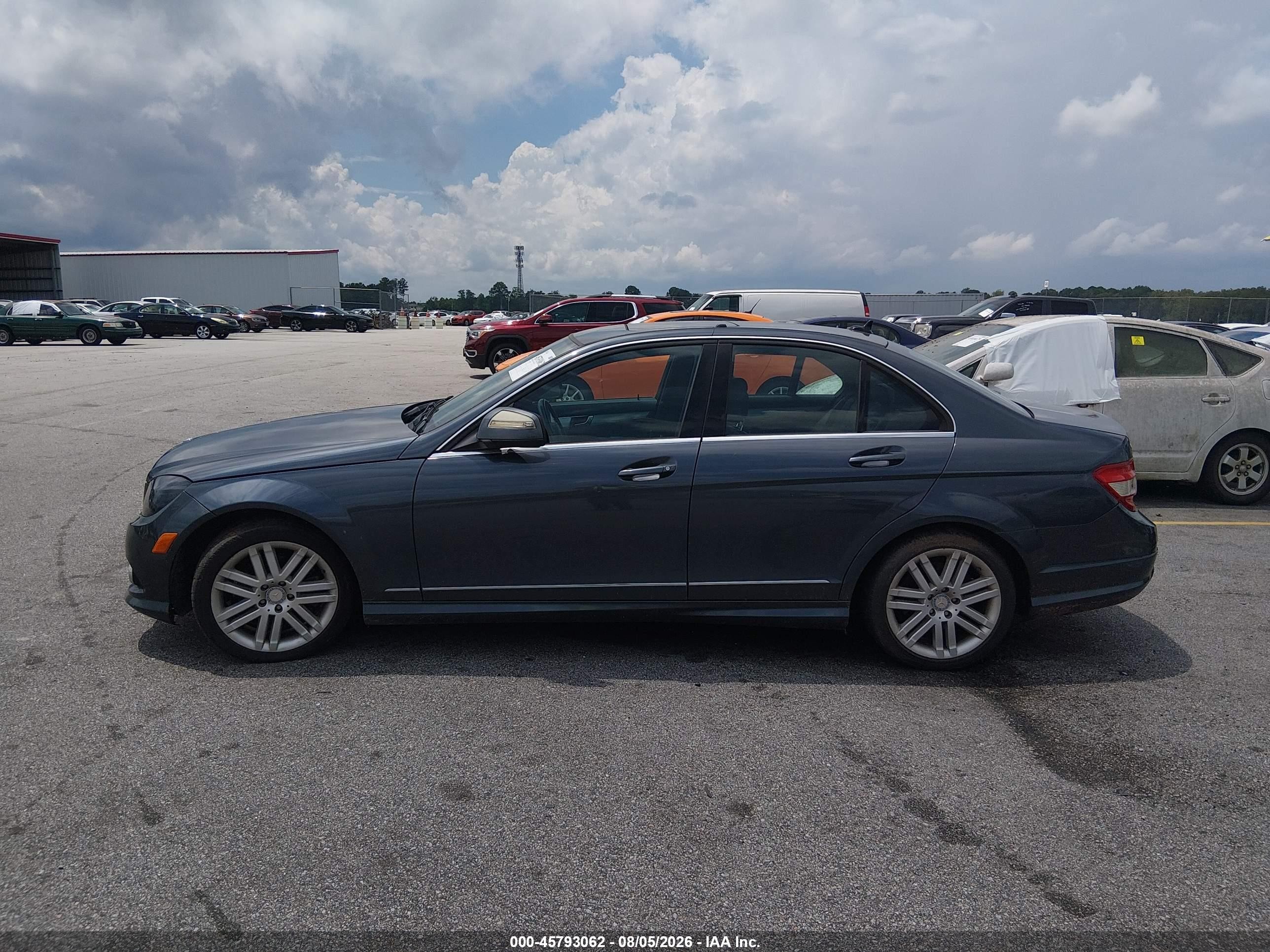 2008 Mercedes-benz C 300 Luxury/sport Blue vin: WDDGF54X68F076015