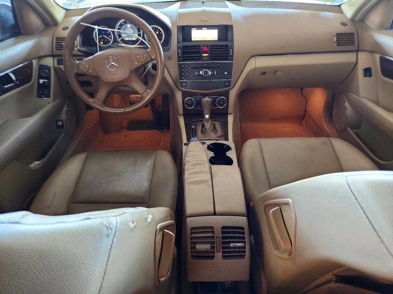 2008 Mercedes-benz C 300 Black vin: WDDGF54X68F113788