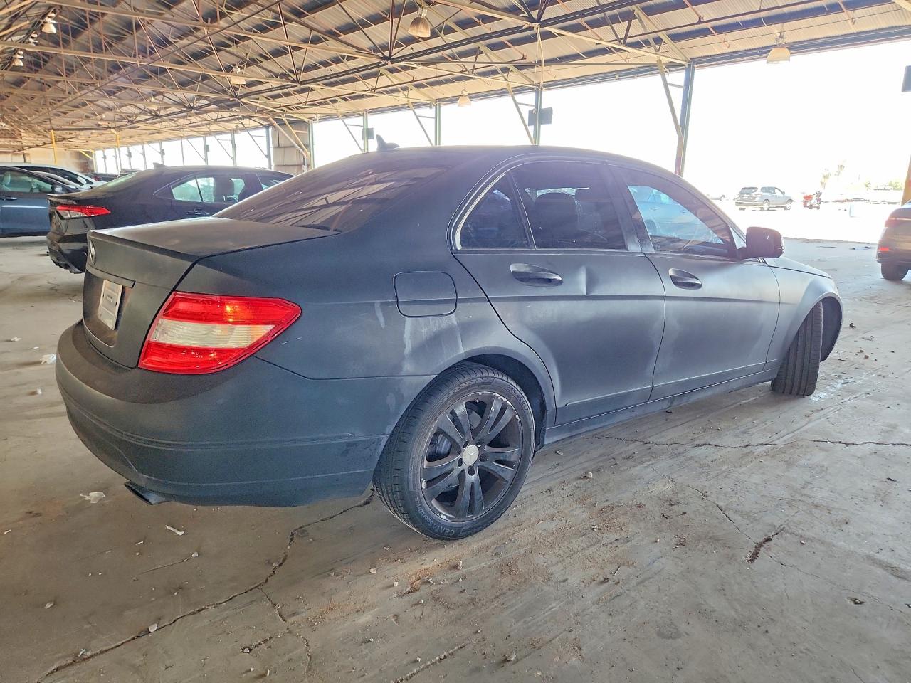 2008 Mercedes-benz C 300 Black vin: WDDGF54X68F113788