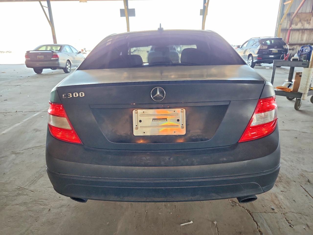 2008 Mercedes-benz C 300 Black vin: WDDGF54X68F113788