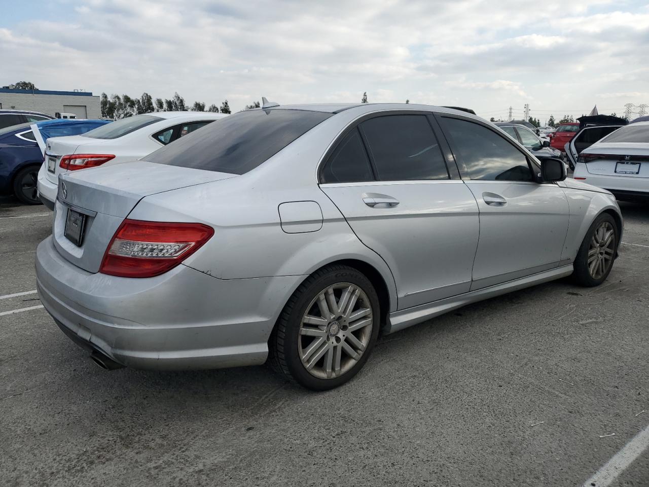 2008 Mercedes-benz C 300 Серебряный vin: WDDGF54X68F172159
