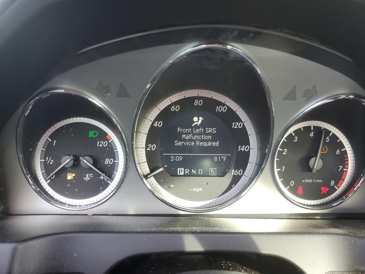 2009 Mercedes-benz C 300 Серый vin: WDDGF54X69R073387