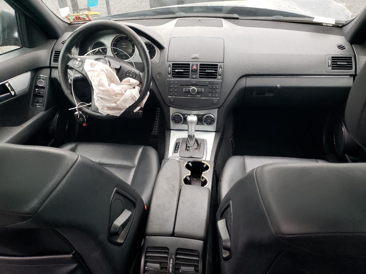 2008 Mercedes-benz C 300 Blue vin: WDDGF54X78F071101