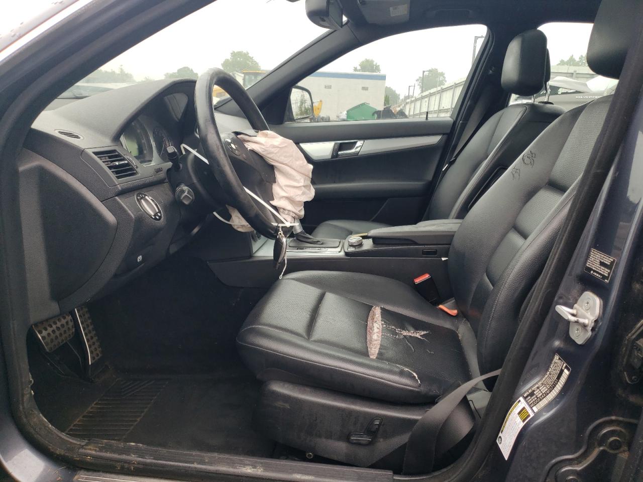 2008 Mercedes-benz C 300 Blue vin: WDDGF54X78F071101