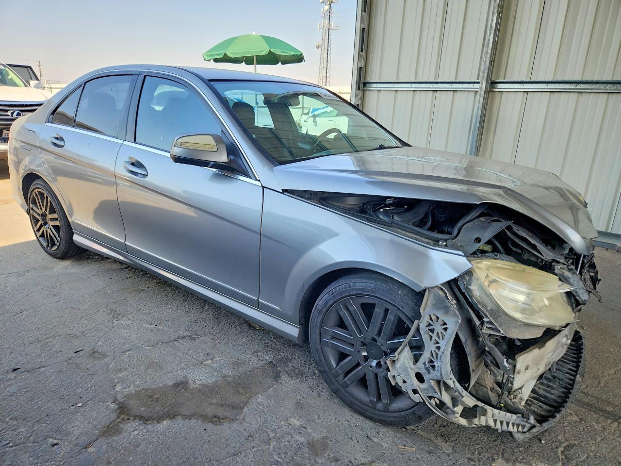 2008 Mercedes-benz C 300 Silver vin: WDDGF54X78R031468