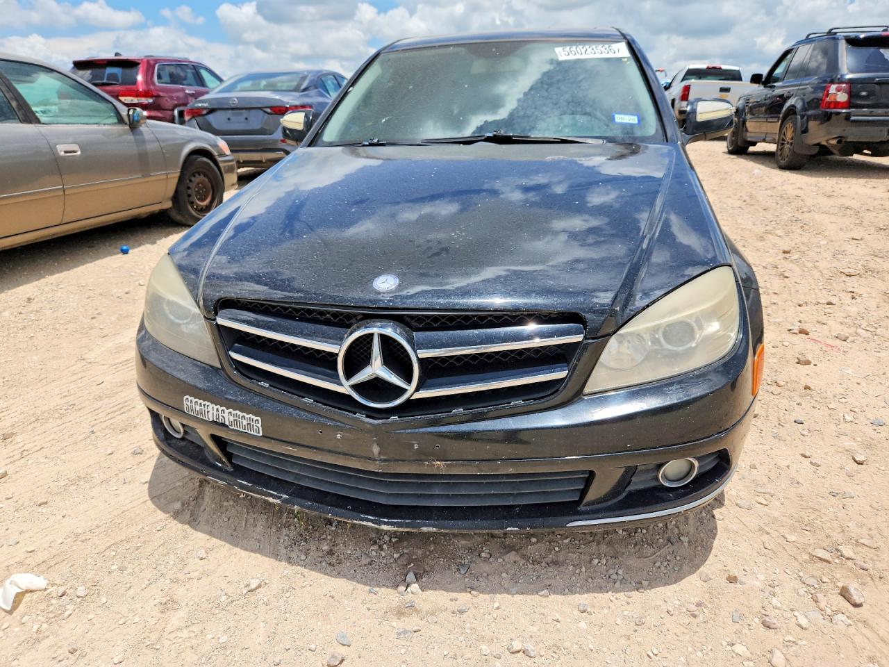 2009 Mercedes-benz C 300 Черный vin: WDDGF54X79R045825