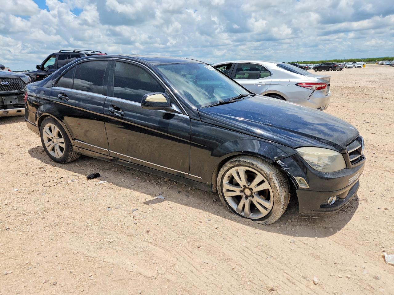 2009 Mercedes-benz C 300 Черный vin: WDDGF54X79R045825