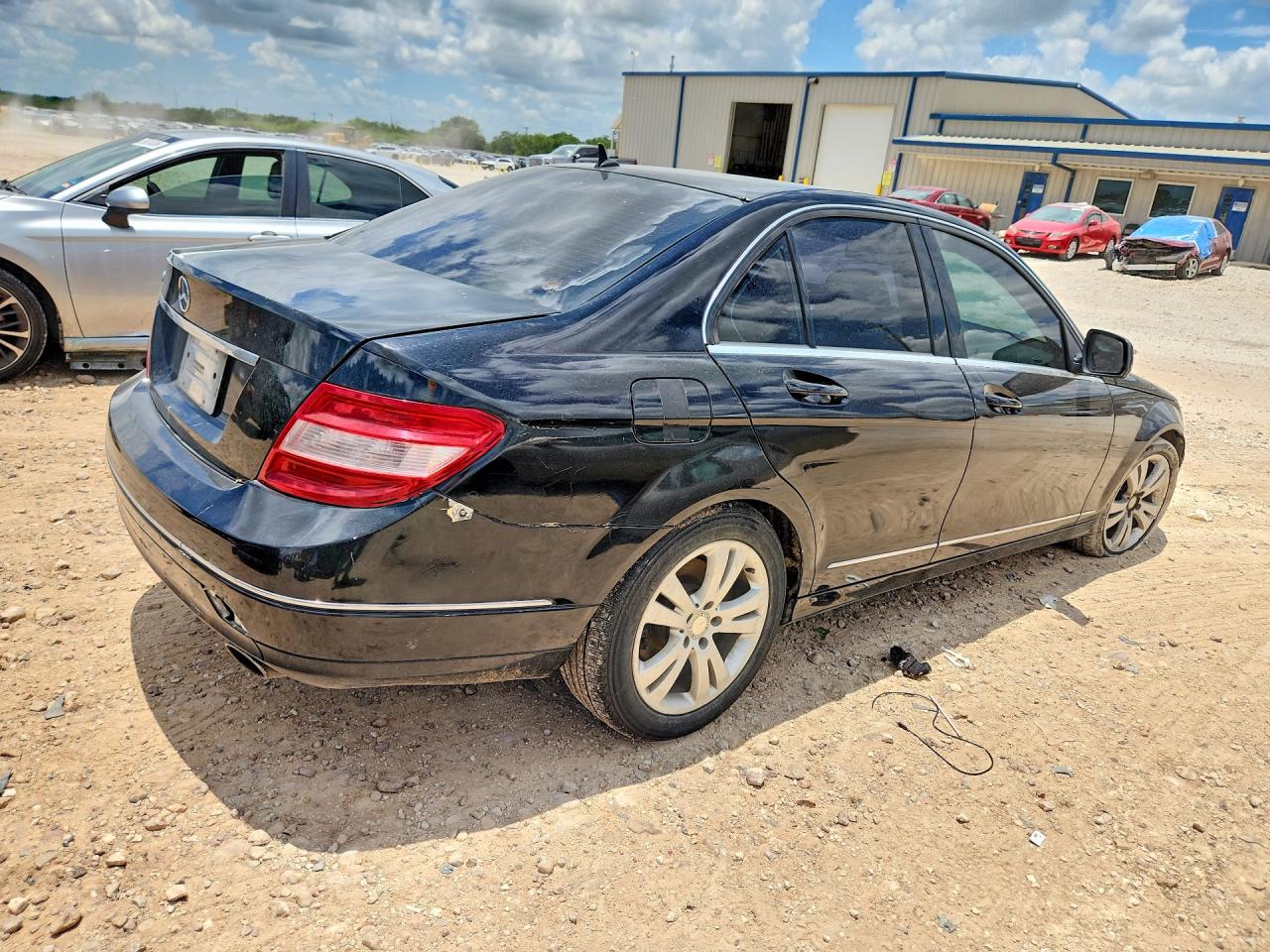 2009 Mercedes-benz C 300 Черный vin: WDDGF54X79R045825