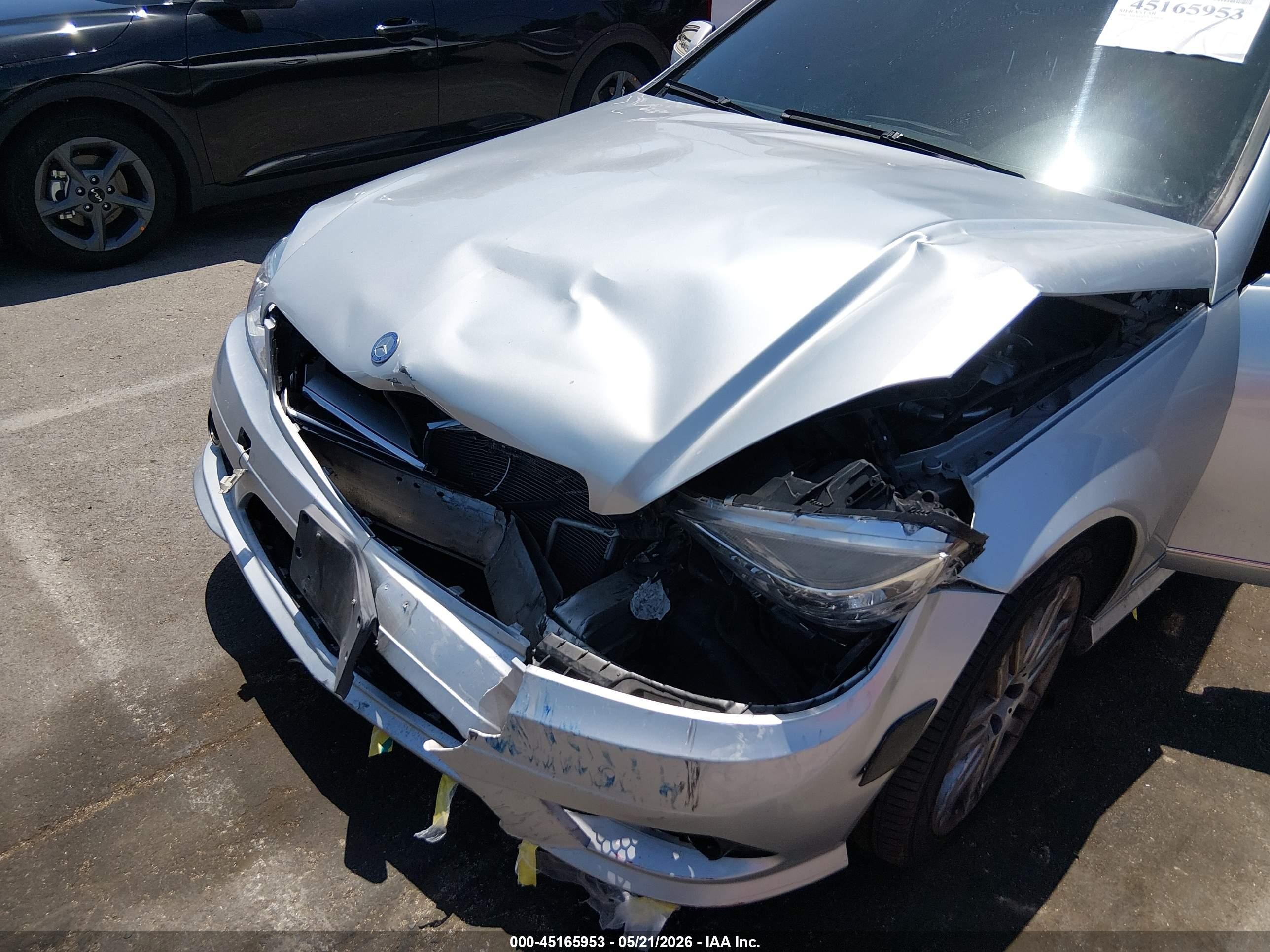 2008 Mercedes-benz C 300 Luxury/sport Silver vin: WDDGF54X88F044652