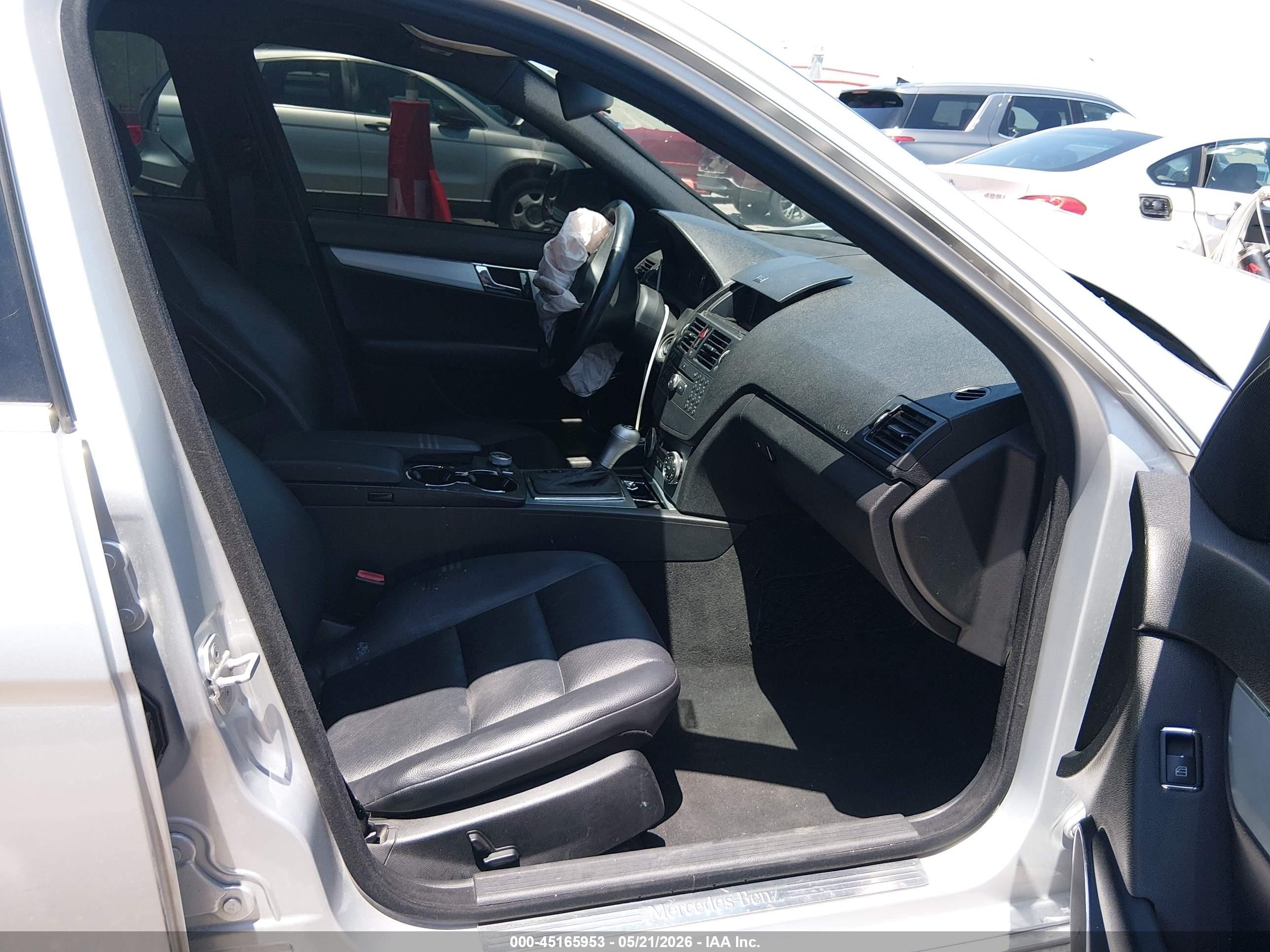 2008 Mercedes-benz C 300 Luxury/sport Silver vin: WDDGF54X88F044652
