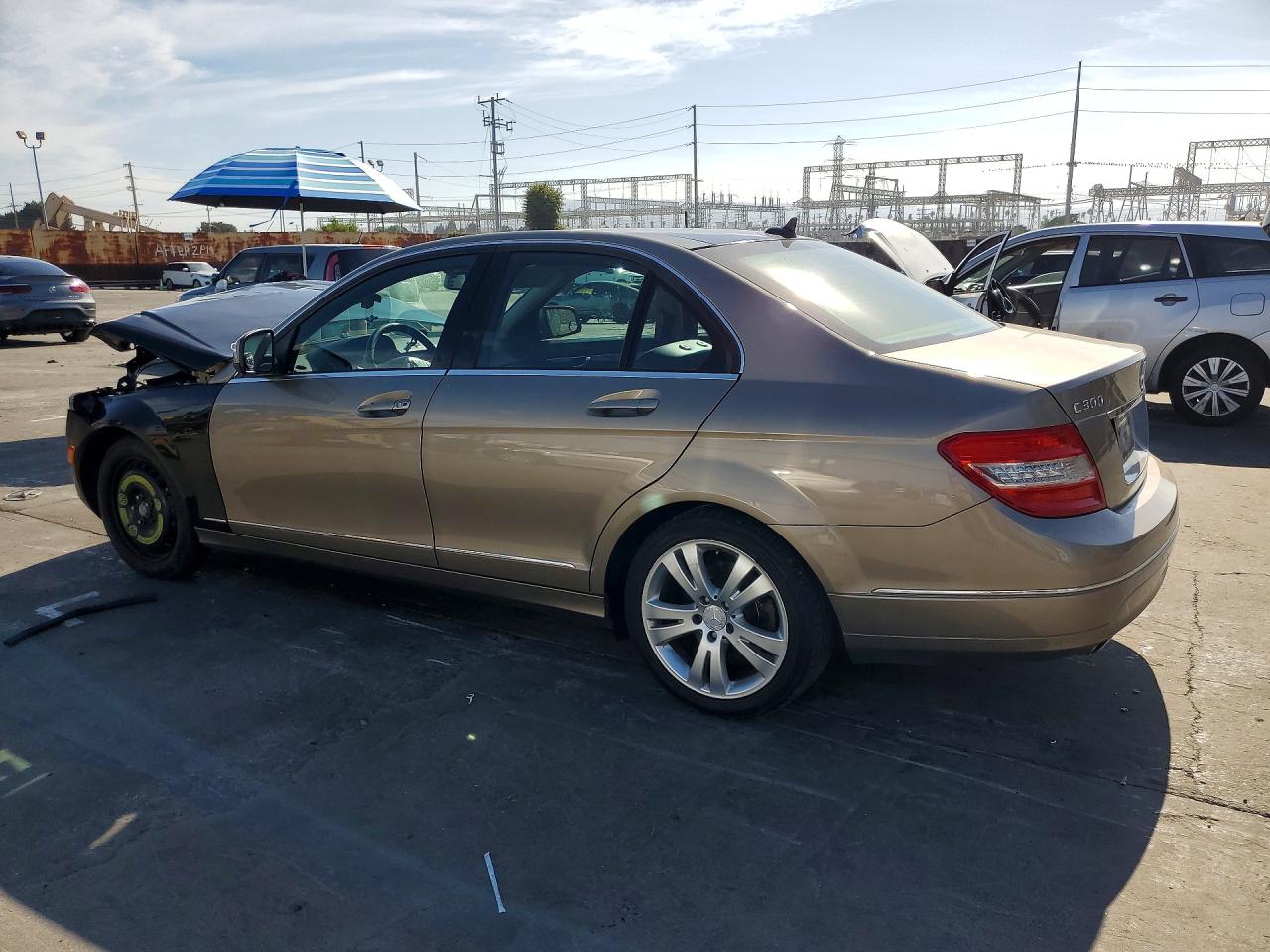 2008 Mercedes-benz C 300 Серый vin: WDDGF54X88F074802