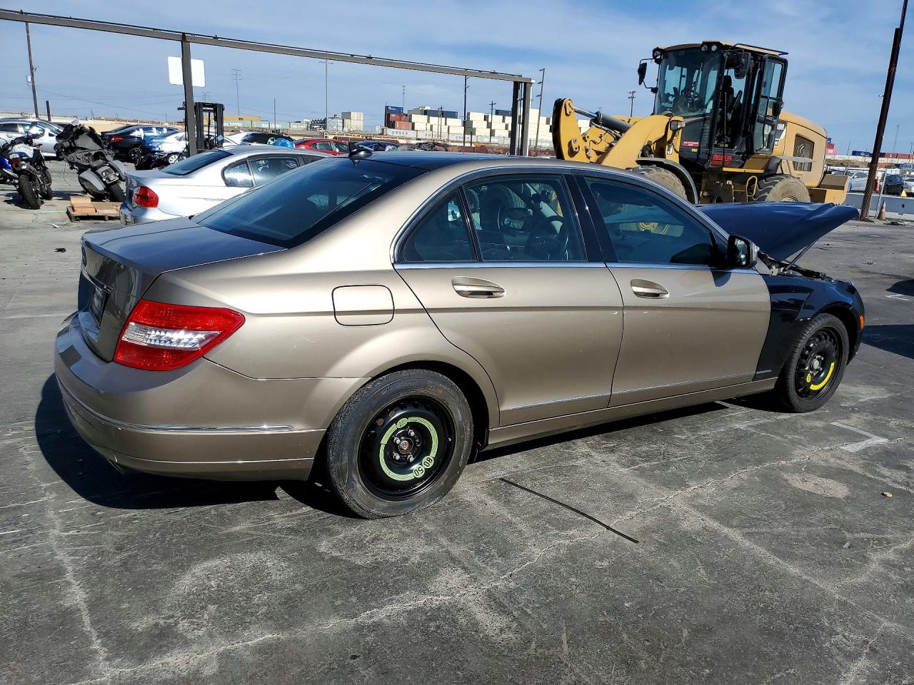 2008 Mercedes-benz C 300 Серый vin: WDDGF54X88F074802