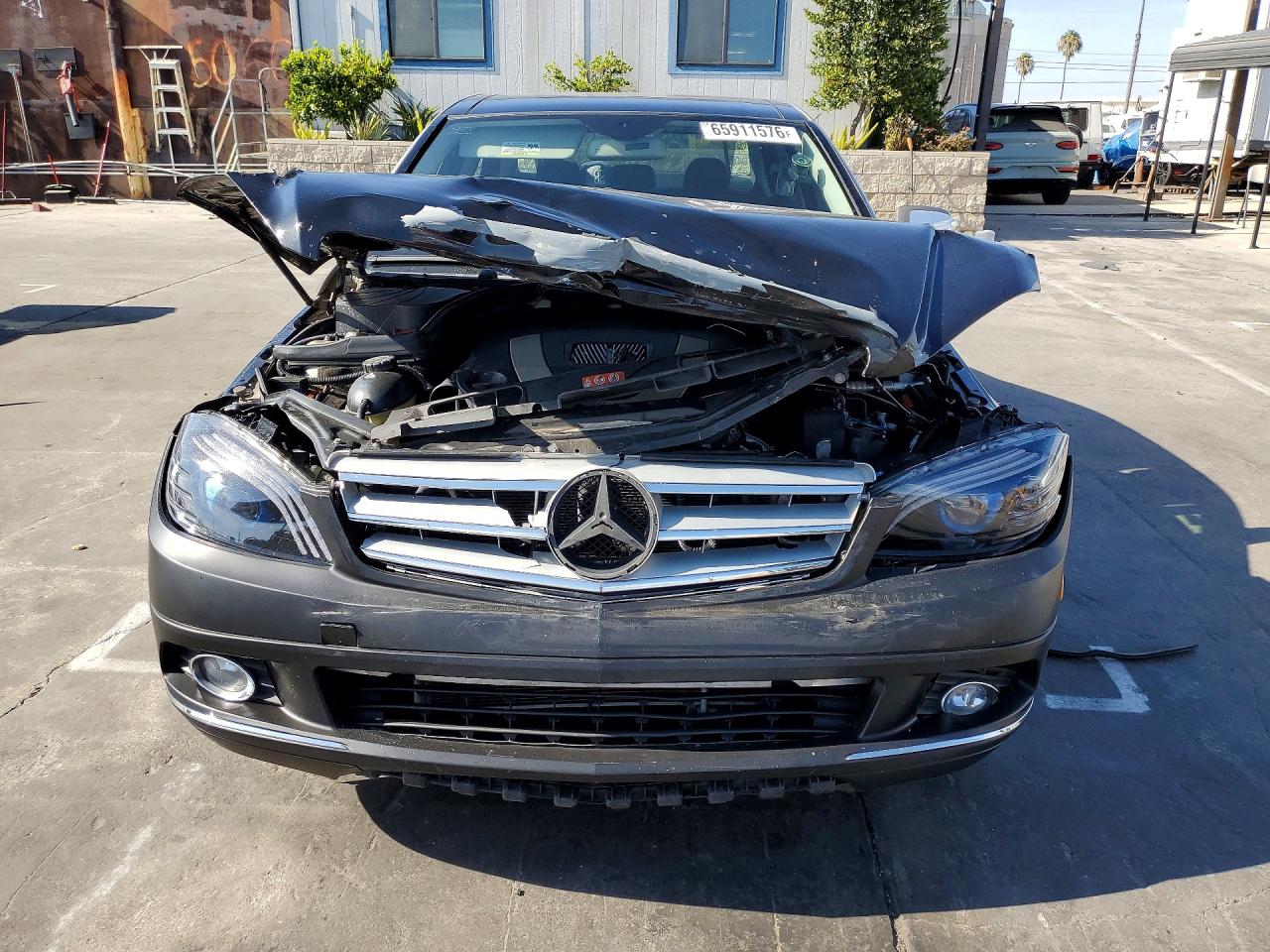 2008 Mercedes-benz C 300 Серый vin: WDDGF54X88F074802