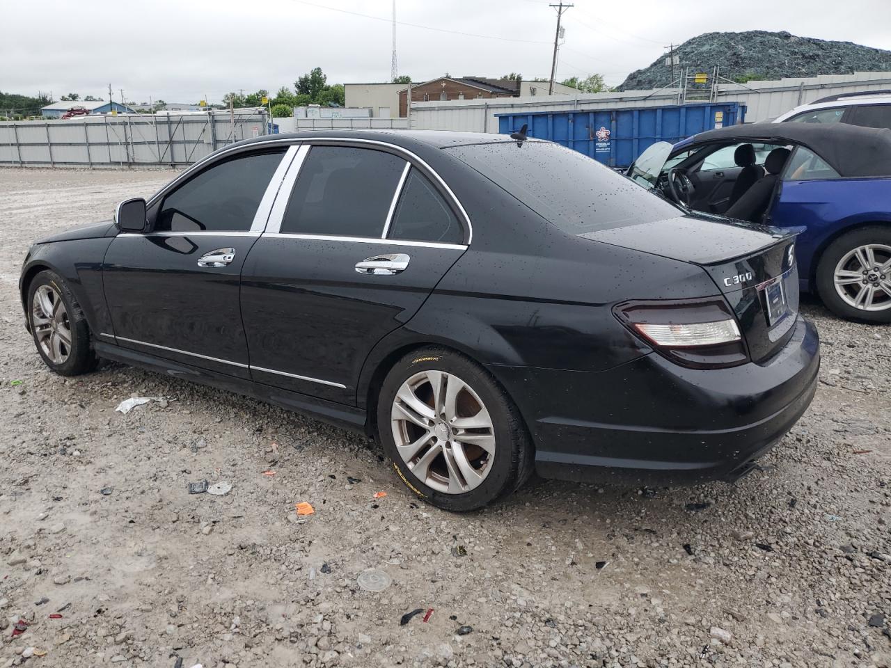2008 Mercedes-benz C 300 Черный vin: WDDGF54X88F113081